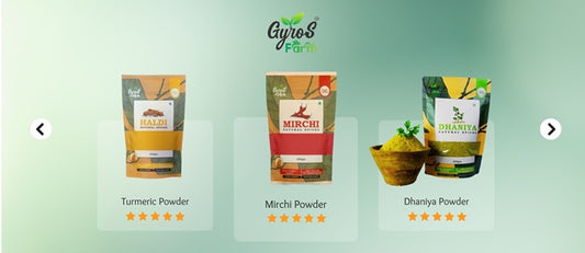 gyros farm's spice powders 