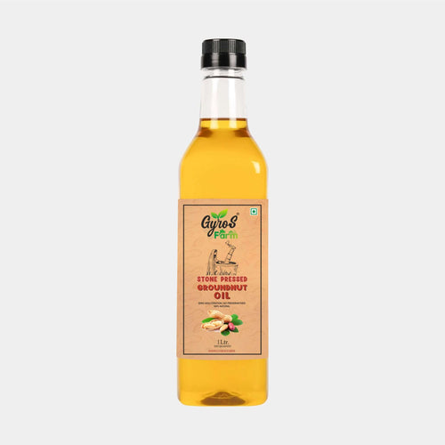 Stone Pressed Groundnut Oil - 1L Plastic Bottle