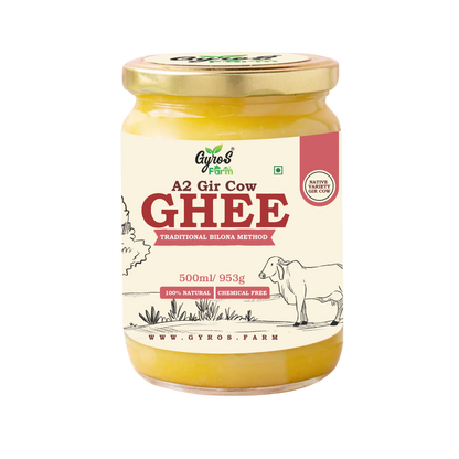 A2 Gir Cow Ghee | Bilona Churned | Made from Curd