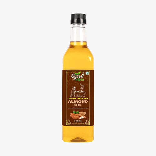 Stone Pressed Almond Oil - 500ml Plastic Bottle