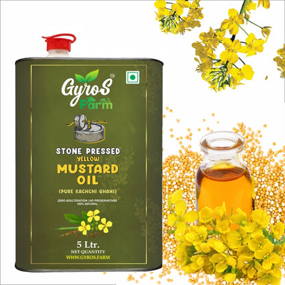 Kitchen Essential Combo | Yellow Mustard | Black Mustard | Grondnut - 5L each