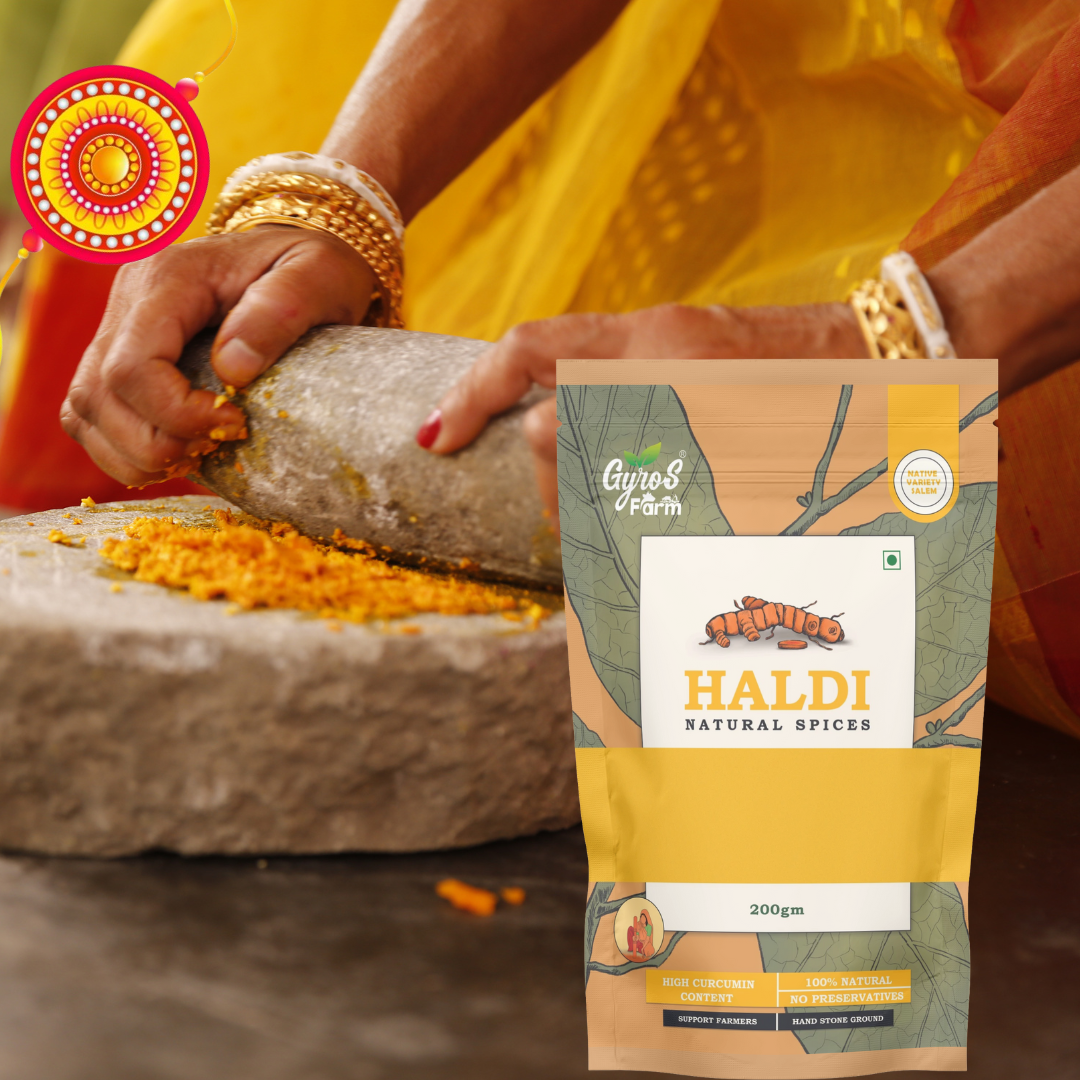 Masala King Combo | Hand Stone Grounded - Haldi Powder | Mirchi Powder | Dhaniya Powder | 200gm each