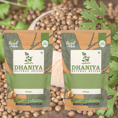 Hand Stone Grounded Dhaniya Powder | unprocessed | Chemical free