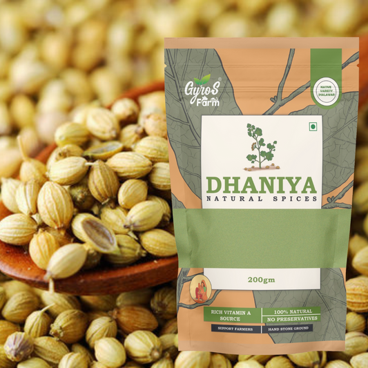 Hand Stone Grounded Dhaniya Powder | unprocessed | Chemical free