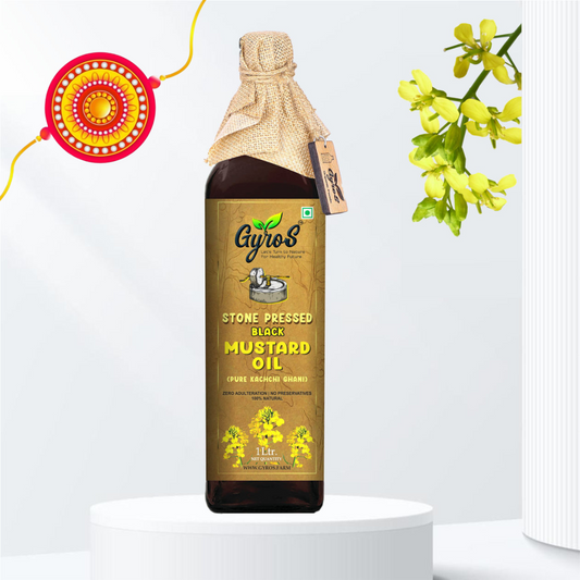 Stone Pressed Black Mustard Oil