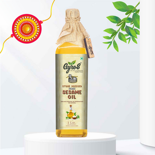 Stone Pressed White Sesame Oil