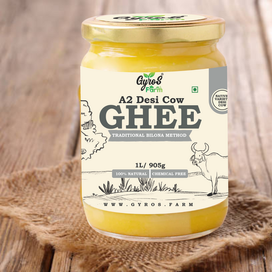 Desi Cow A2 Ghee | Bilona Churned | Made from Curd