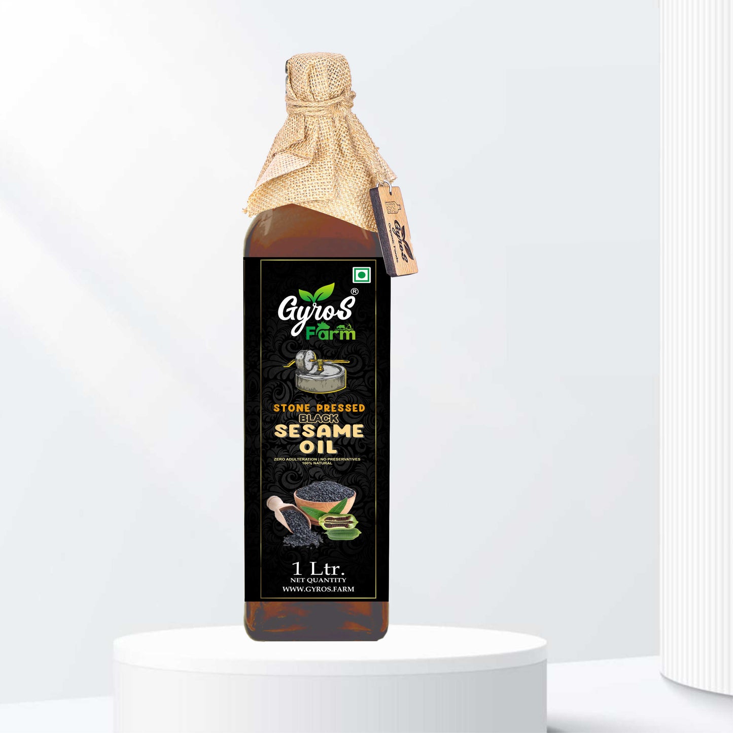 Stone Pressed Black Sesame Oil