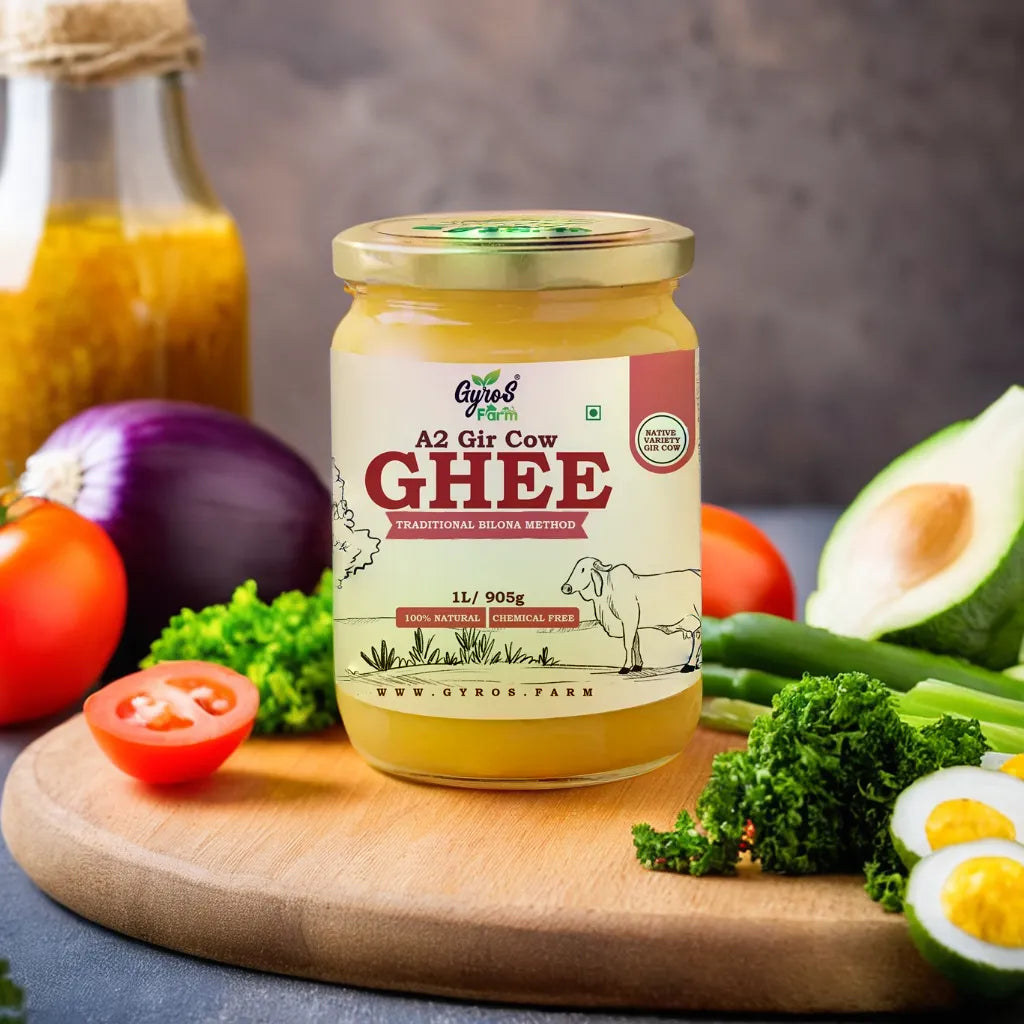 A2 Gir Cow Ghee | Bilona Churned | Made from Curd