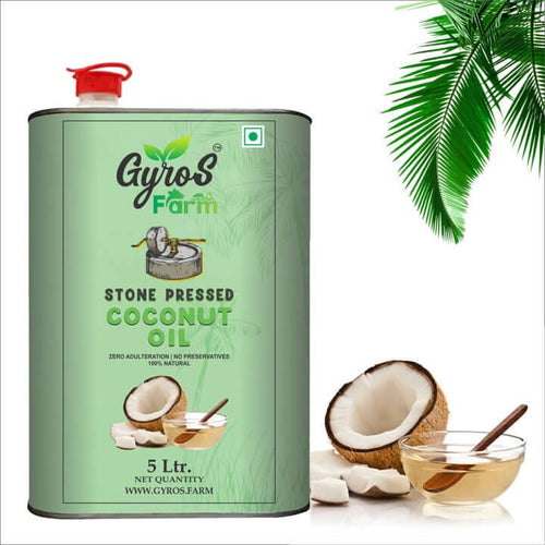 Stone Pressed Coconut Oil - 5L Tin